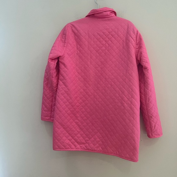 Lilly Pulitzer woman’s Quilted Pink Jacket/Coat - Picture 6 of 12